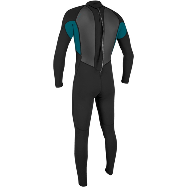 2026 O'Neill Junior Reactor-2 3/2mm Back Zip Wetsuit 5044B - Black / Tide Pool